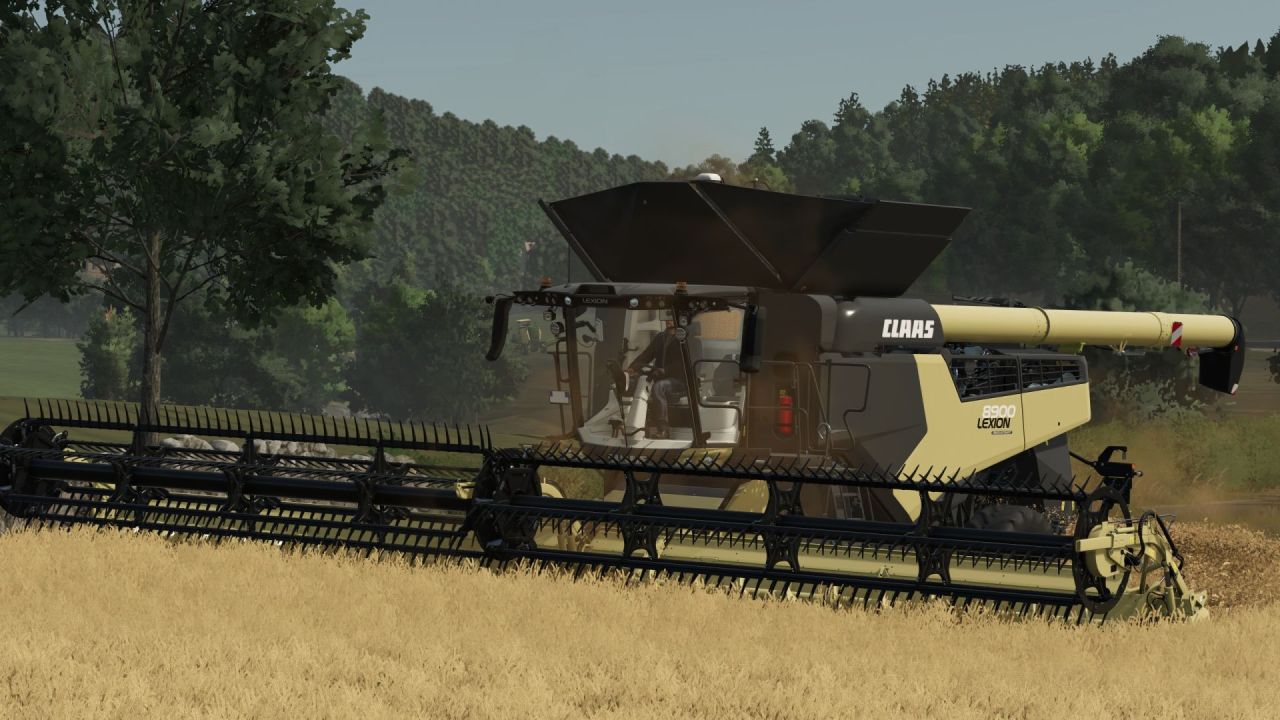 Пакет техніки Claas для Farming Simulator 25