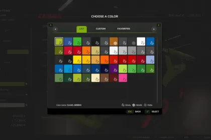 Пакет техніки Claas для Farming Simulator 25 — 6
