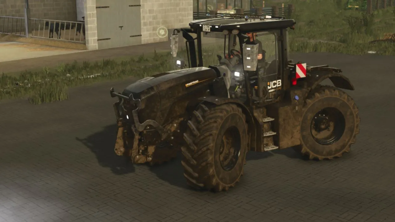 Leistungsstarker Traktor JCB 4220 ICON für Farming Simulator 25 — Schnelle Arbeit auf dem Feld