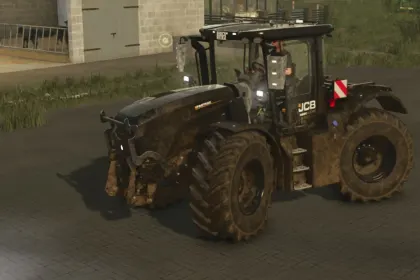 Leistungsstarker Traktor JCB 4220 ICON für Farming Simulator 25 — Schnelle Arbeit auf dem Feld — 1