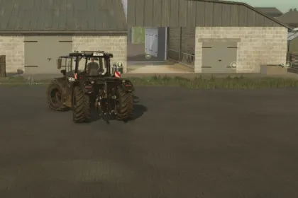 Leistungsstarker Traktor JCB 4220 ICON für Farming Simulator 25 — Schnelle Arbeit auf dem Feld — 2