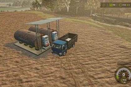 Дизельний бак 70 000 літрів для Farming Simulator 25