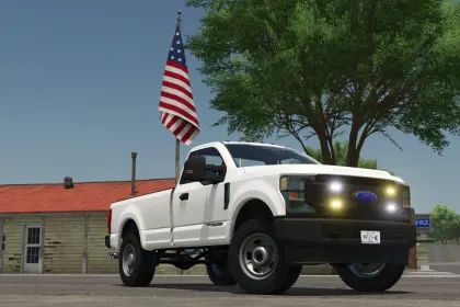 2022 Ford F350 Single Cab для Farming Simulator 25