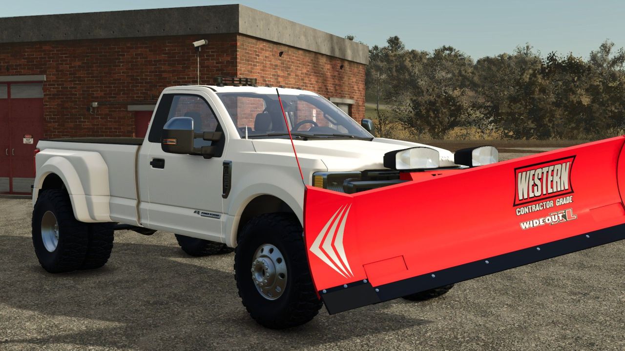 2022 Ford F350 Single Cab для Farming Simulator 25