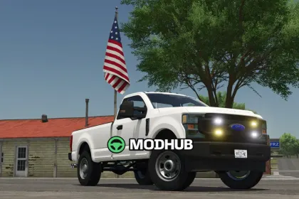 Пікап 2022 Ford F350 Single Cab V1.0 для FS25