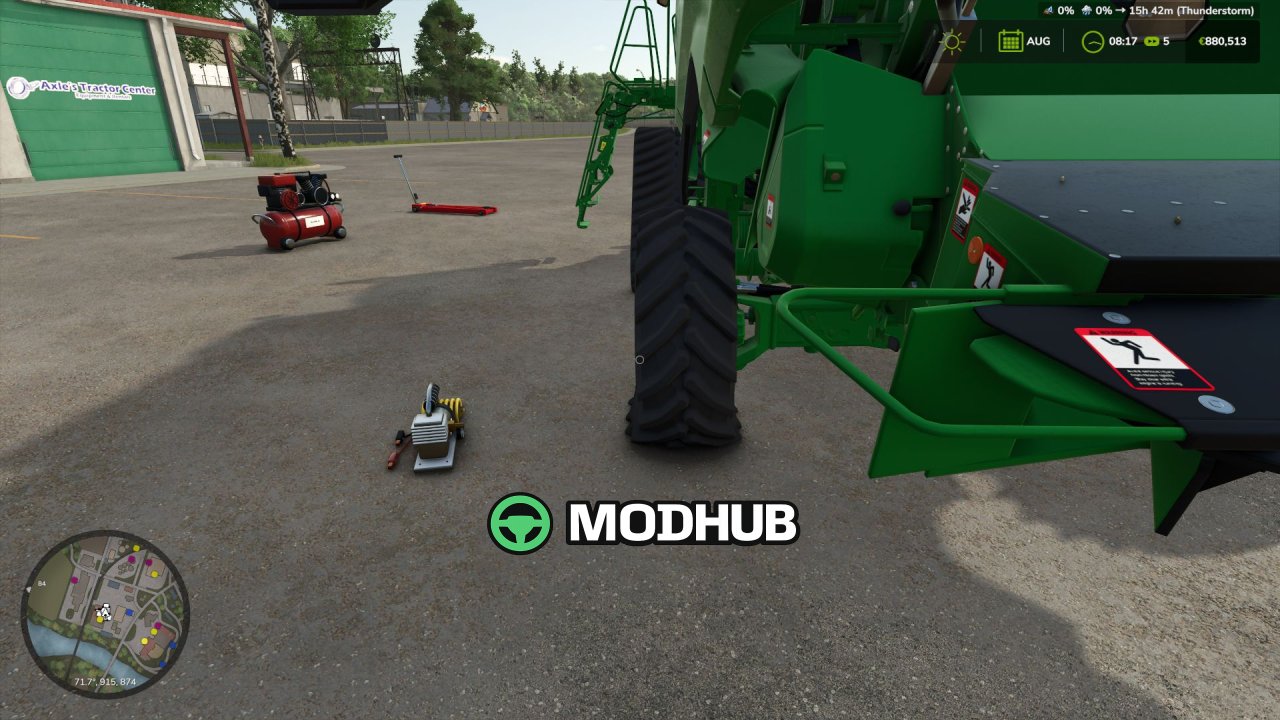 Мод Adaptive Tire Dynamics V1.0.0.2 для FS25
