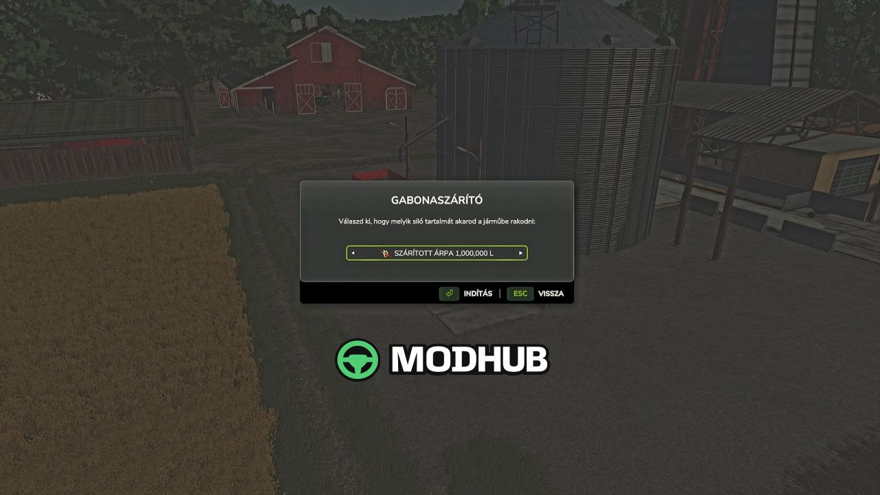 Зерносушарка Grain Dryer B1-15 Babolna V1.0 для FS25