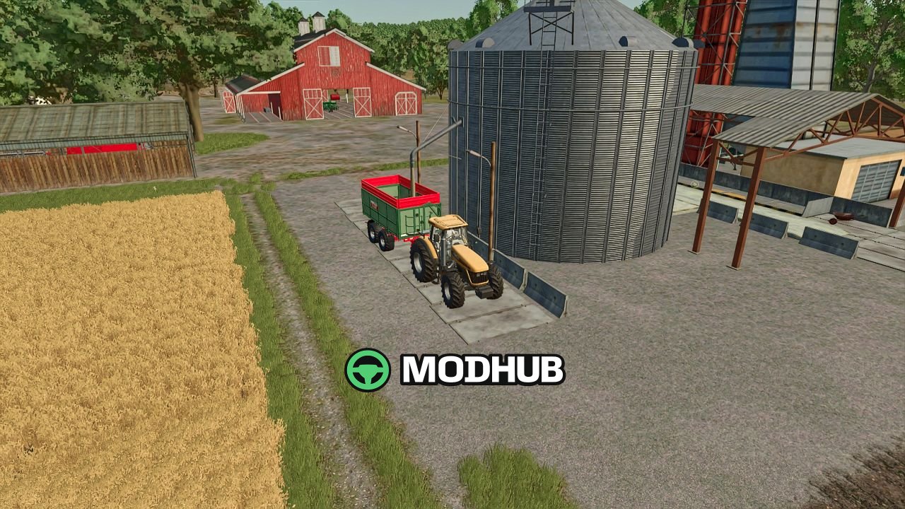 Зерносушарка Grain Dryer B1-15 Babolna V1.0 для FS25
