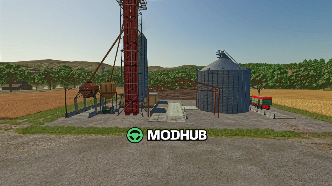 Зерносушарка Grain Dryer B1-15 Babolna V1.0 для FS25