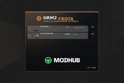 Скрипт Hyper Realistic Maintenance 2 V1.3 для FS25 — 2