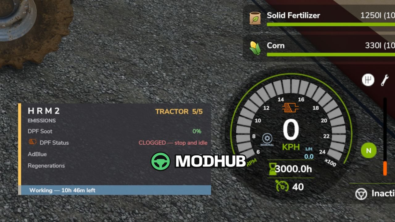 Скрипт Hyper Realistic Maintenance 2 V1.3 для FS25