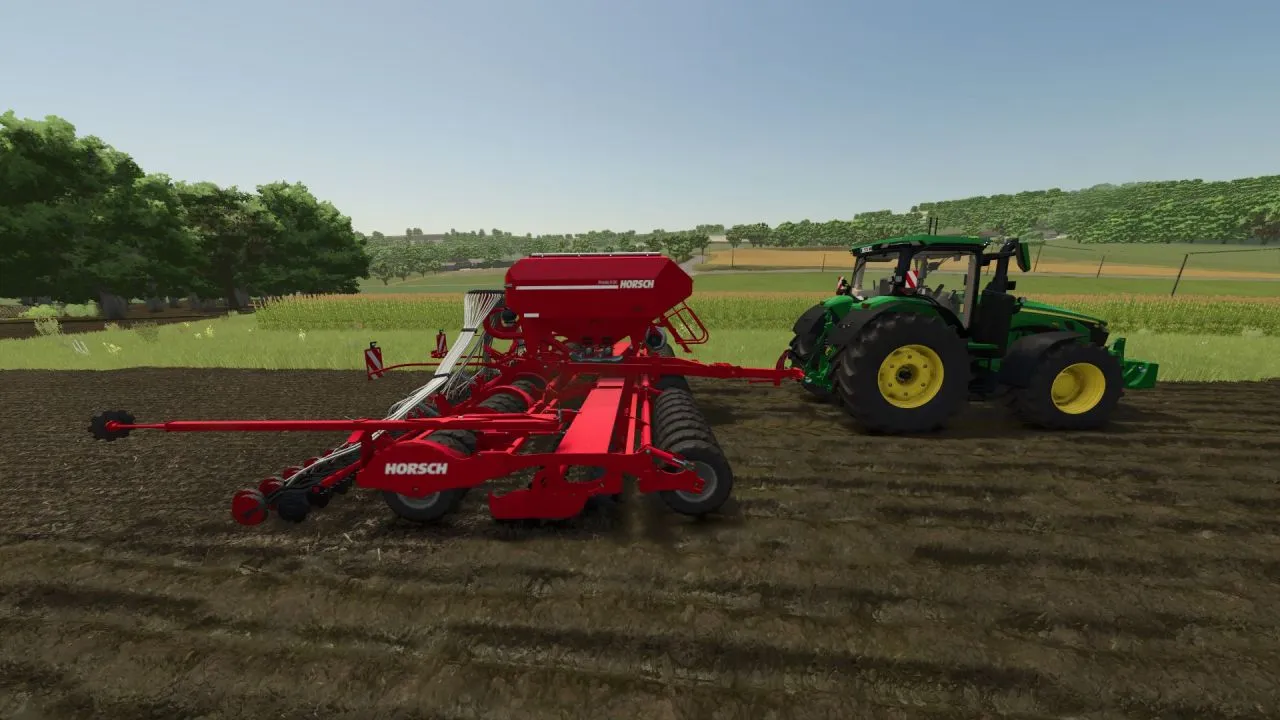 Effektive Sämaschine Horsch Pronto 9DC Multi für schnelles Säen in FS25