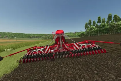 Effektive Sämaschine Horsch Pronto 9DC Multi für schnelles Säen in FS25 — 2
