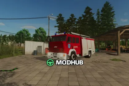 Зенітка Star 1142 GBARt 2/20 JZS 539[E]40 OSP Złoczew V1.0 для FS25 — 2