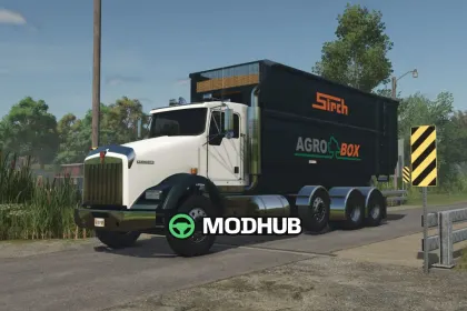 Вантажівка Kenworth T800 HKL V1.0 для FS25 — 2