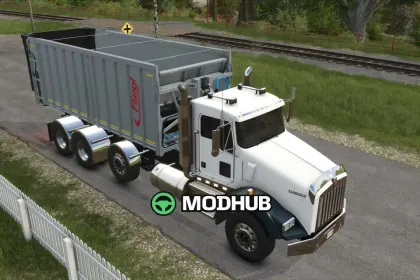 Вантажівка Kenworth T800 HKL V1.0 для FS25 — 3