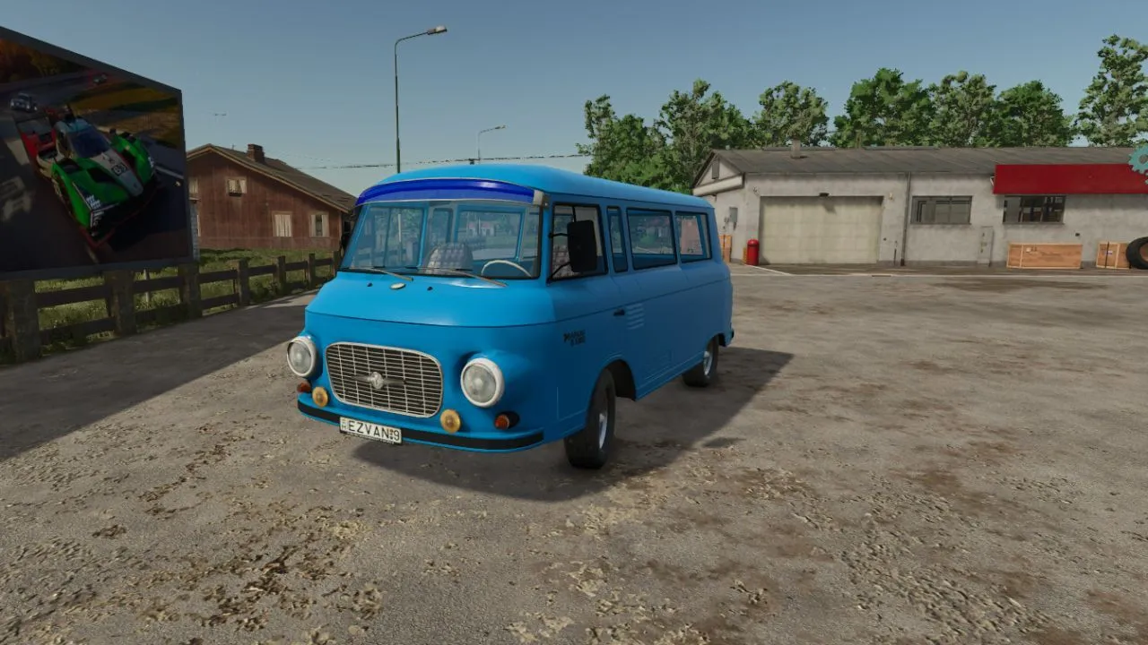Legendarny Retro-Furgon Barkas B1000 do Farming Simulator 25 — Atmosfera Klasyki