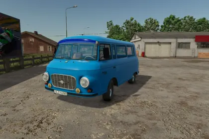 Legendarny Retro-Furgon Barkas B1000 do Farming Simulator 25 — Atmosfera Klasyki — 1