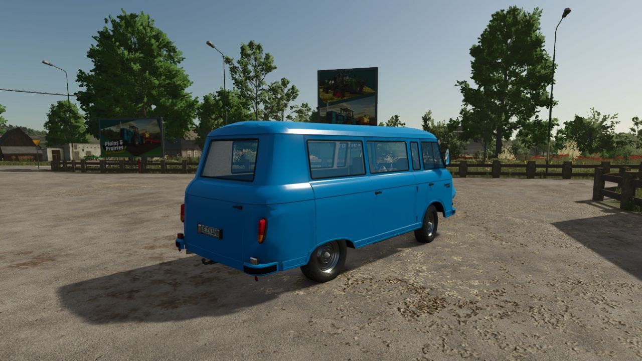 Легендарний Ретро-Фургон Barkas B1000 для Farming Simulator 25 — Атмосфера Класики - Скріншоти