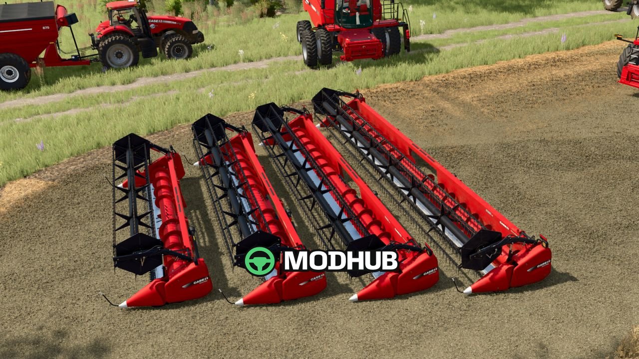 Жатка Case IH 3020 Terraflex V1.0.0.1 для FS25