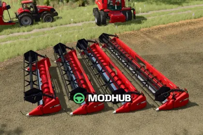 Жатка Case IH 3020 Terraflex V1.0.0.1 для FS25 — 2
