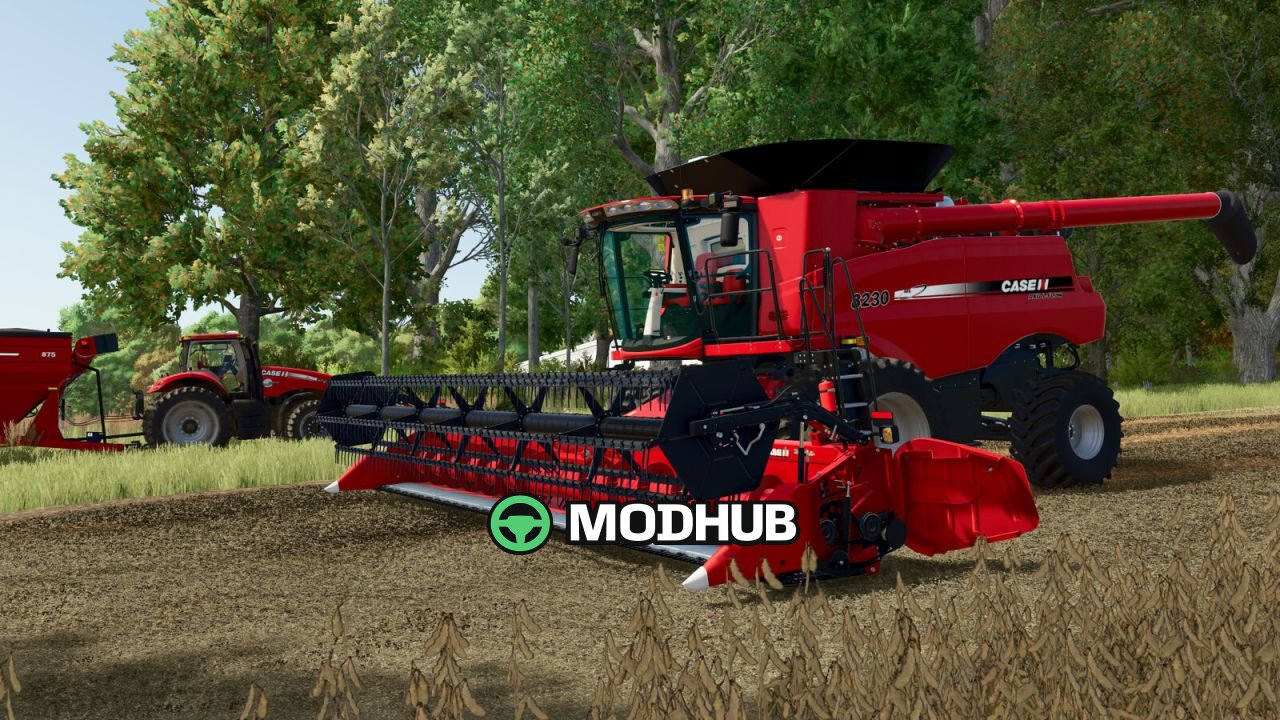 Жатка Case IH 3020 Terraflex V1.0.0.1 для FS25