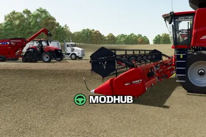 Жатка Case IH 3020 Terraflex V1.0.0.1 для FS25 — 4