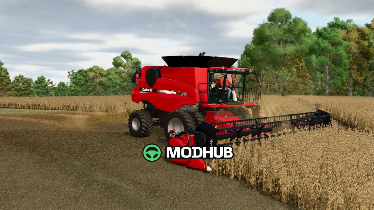 Жатка Case IH 3020 Terraflex V1.0.0.1 для FS25
