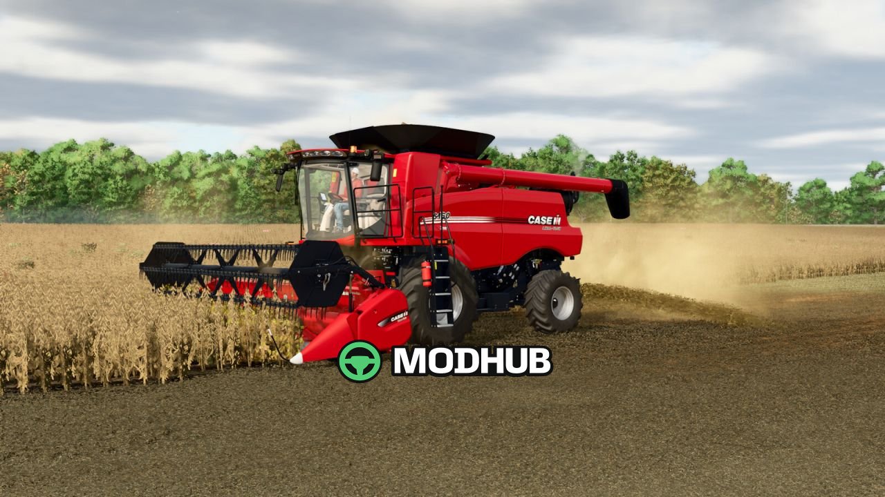 Жатка Case IH 3020 Terraflex V1.0.0.1 для FS25