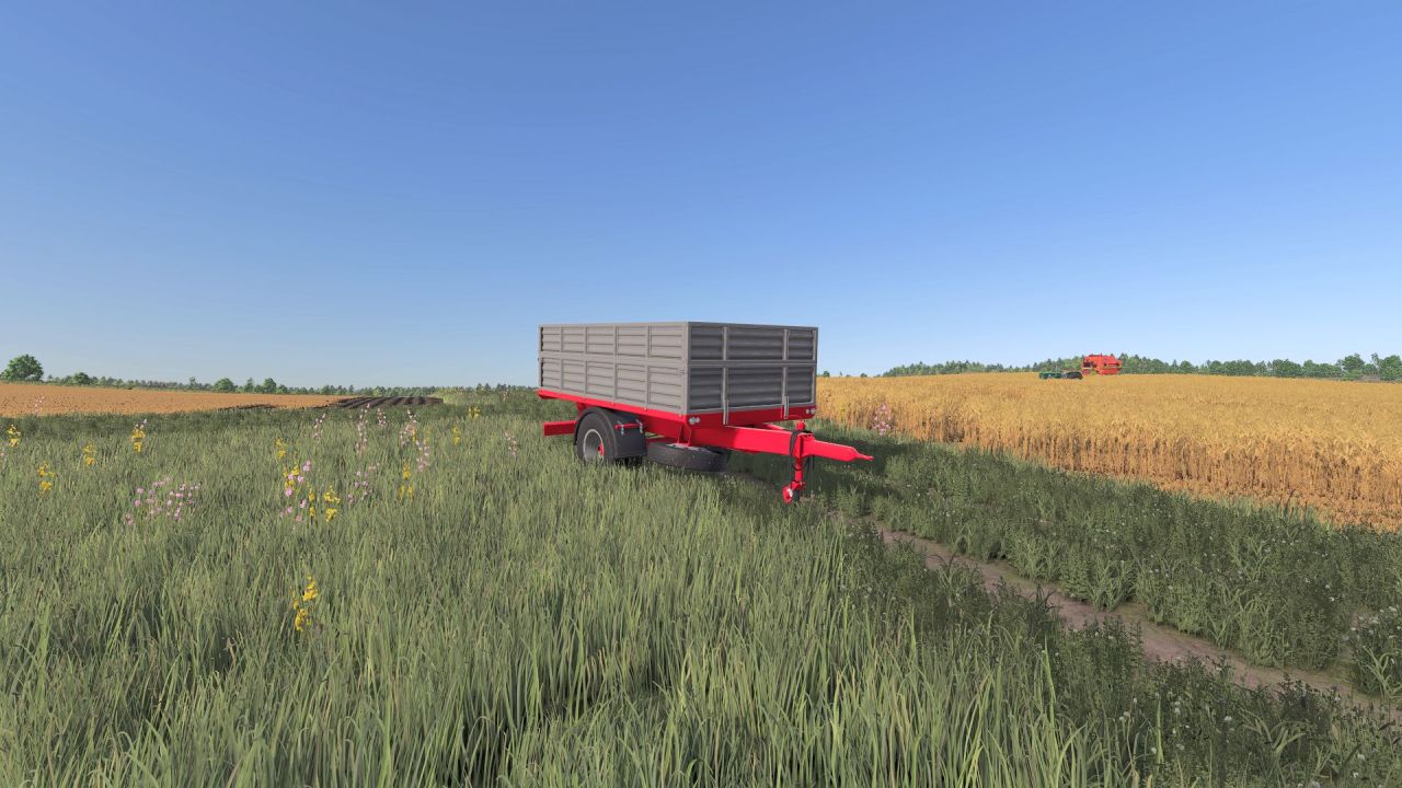 Efektywny Przyczep One Axle Trailer do Farming Simulator 25 - Zrzuty ekranu