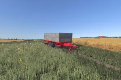Ефективний Одновісний Причіп One Axle Trailer для Farming Simulator 25 — 5