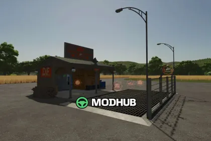 Будівля Transshipment Terminal DF INDUSTRIES v1.1 для FS25