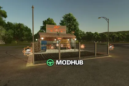 Будівля Transshipment Terminal DF INDUSTRIES v1.1 для FS25 — 3