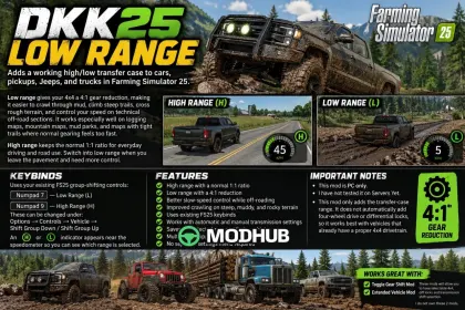 Low Range v1.0 для FS25