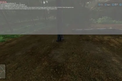 Скрипт Fichthal Bush Remover для Farming Simulator 22 — 2