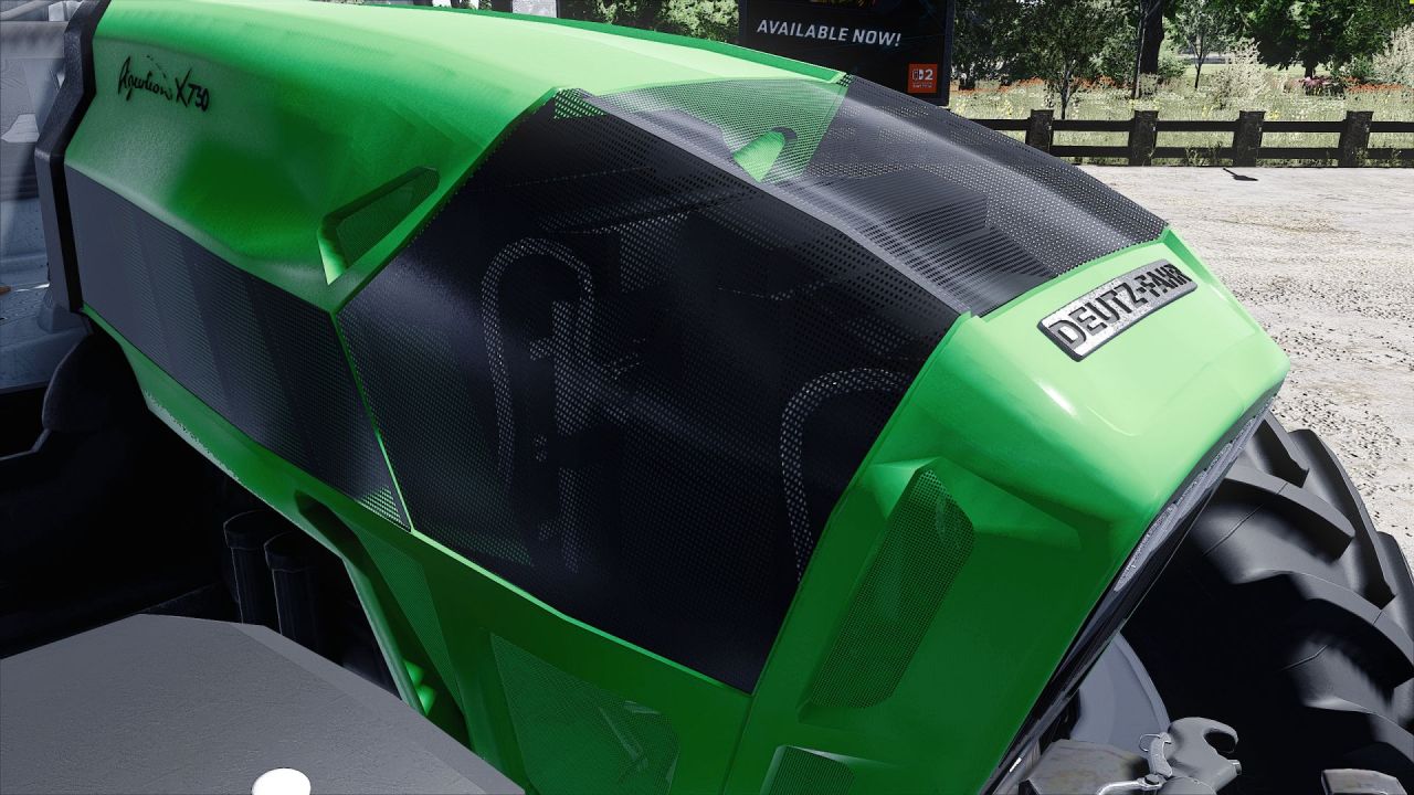 Leistungsstarker Mähdrescher Deutz Fahr X710-720-730 mit echtem GPS für Farming Simulator 25