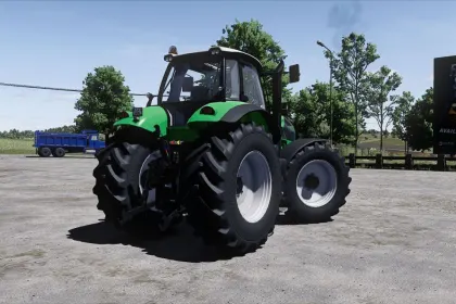 Leistungsstarker Mähdrescher Deutz Fahr X710-720-730 mit echtem GPS für Farming Simulator 25 — 5