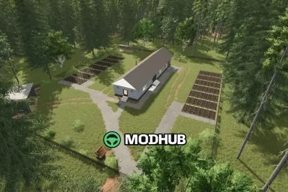 Карта Abandoned taiga v1.3 для FS25