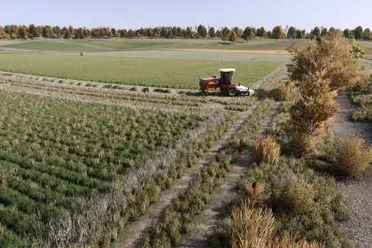 Косарка New Holland H8060 + DuraBine 416 для Farming Simulator 25 — 3