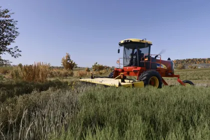 Косарка New Holland H8060 + DuraBine 416 для Farming Simulator 25 — 4