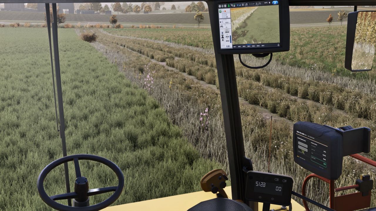 Косарка New Holland H8060 + DuraBine 416 для Farming Simulator 25