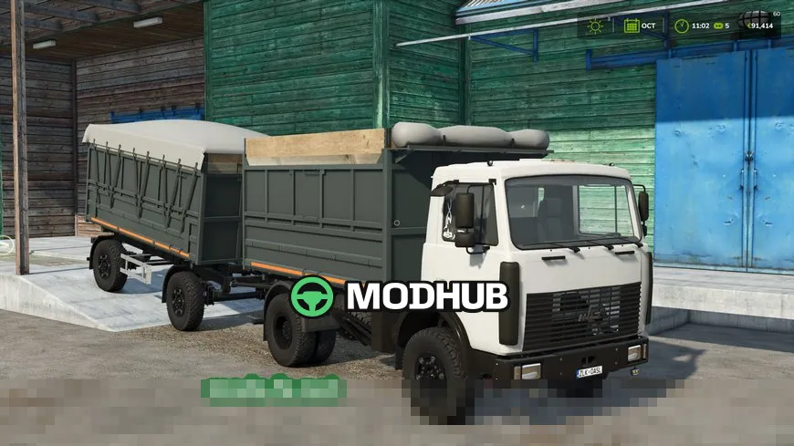 Mod für Lkw MAZ 5551A2 für Farming Simulator 25