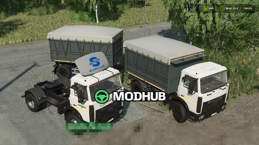 Mod für Lkw MAZ 5551A2 für Farming Simulator 25 - Screenshots