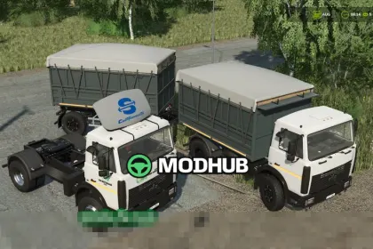 Mod für Lkw MAZ 5551A2 für Farming Simulator 25 — 3