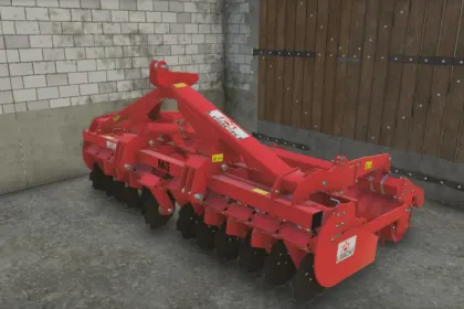 Efektywny Kultywator Lisicki MG 300 (3 m) — Szybkie Zbieranie Paszy w FS 25 — 1