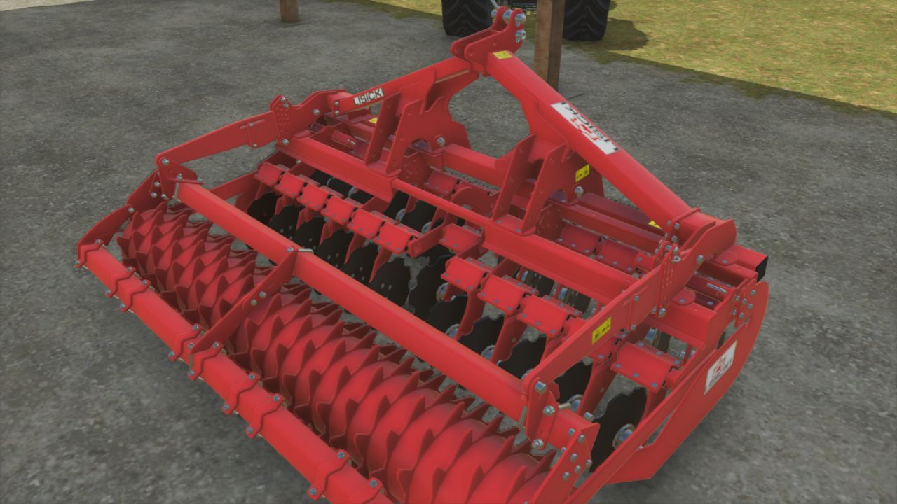 Efektywny Kultywator Lisicki MG 300 (3 m) — Szybkie Zbieranie Paszy w FS 25