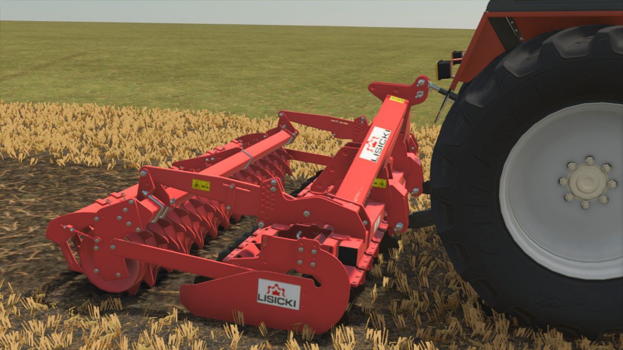 Efektywny Kultywator Lisicki MG 300 (3 m) — Szybkie Zbieranie Paszy w FS 25