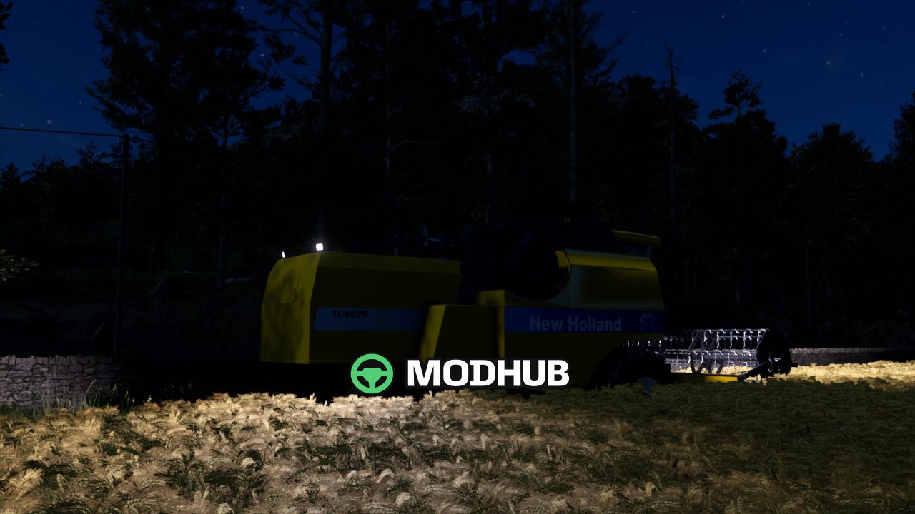 Комбайн New Holland TC5070 V1.0 для FS25