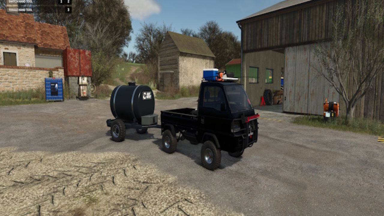 Бочка для рідин SCG Sheep Liquid Barrel для Farming Simulator 25