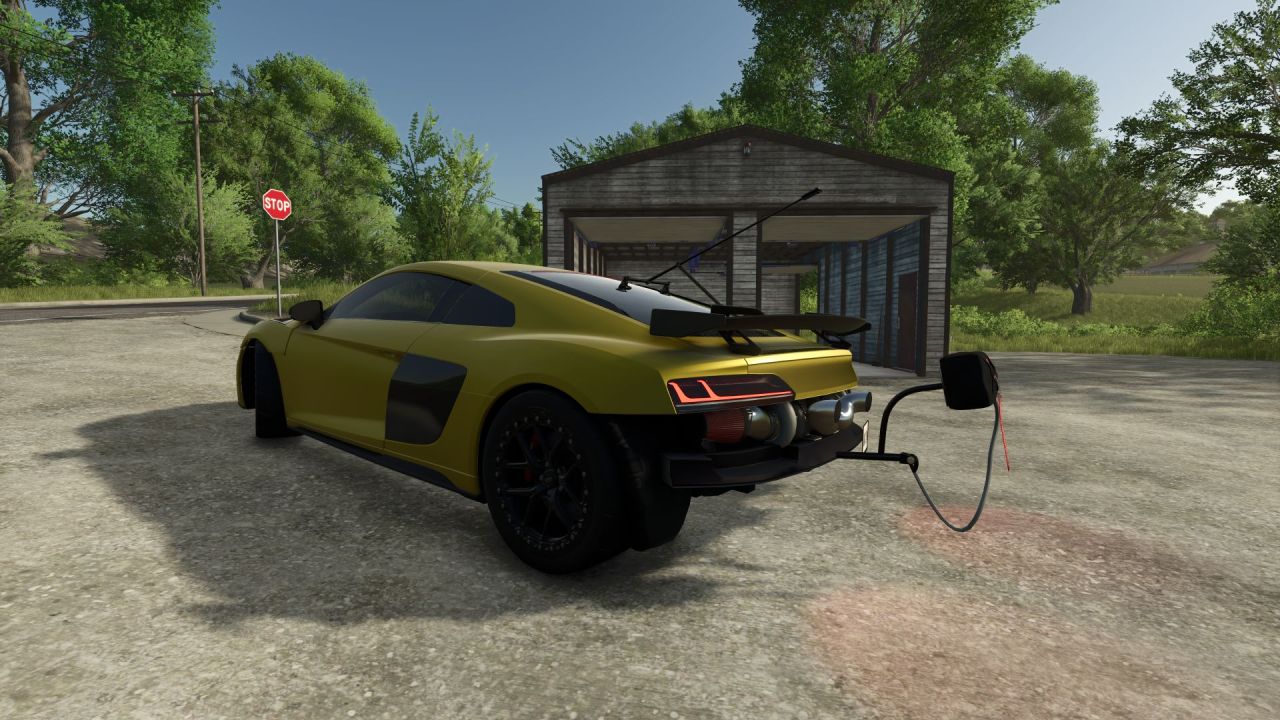 Автомобіль Audi R8 V10 2023 для Farming Simulator 25